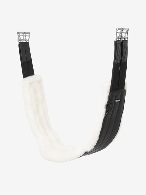 LeMieux Hunter Girth w/Detachable Merino+ Liner - Black