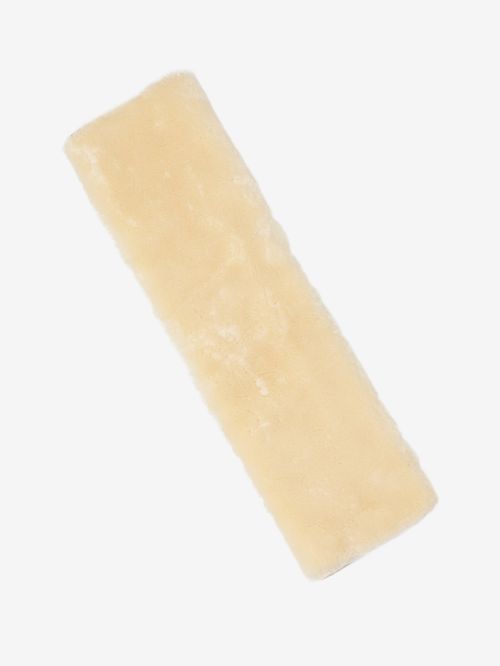 LeMieux Simuwool Dressage Slip On Girth Sleeve - Natural