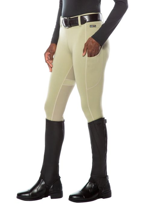 OUTLET: Kerrits Women's Flex 3.0 Full Seat Tights - Small - Tan