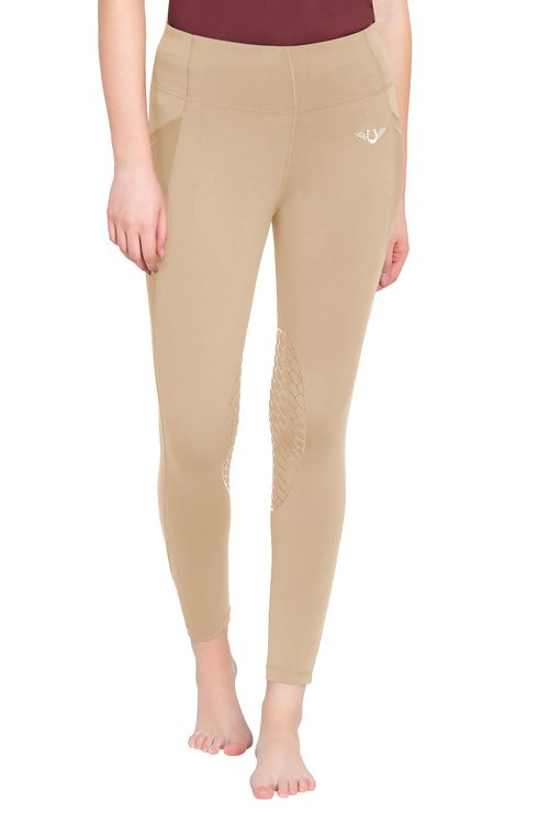 BARGAIN: TuffRider Women's Minerva EquiCool Tights - Large - Safari