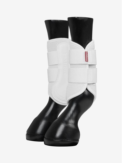 LeMieux Mesh Brushing Boots - White