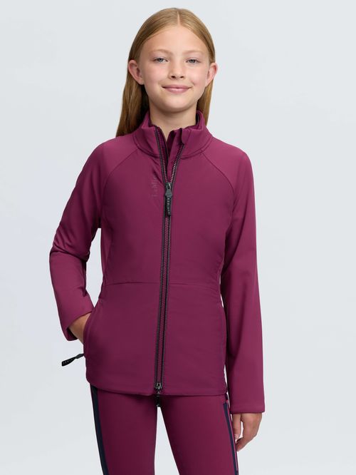 LeMieux Kids' Young Rider Betty Lightweight Jacket - Blackberry