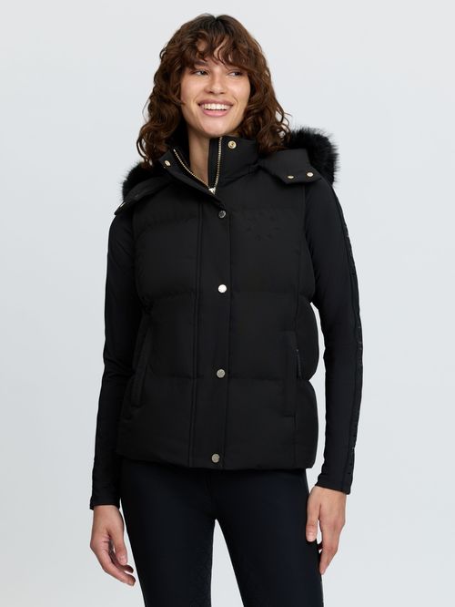 LeMieux Women's Margot Hooded Gilet - Black
