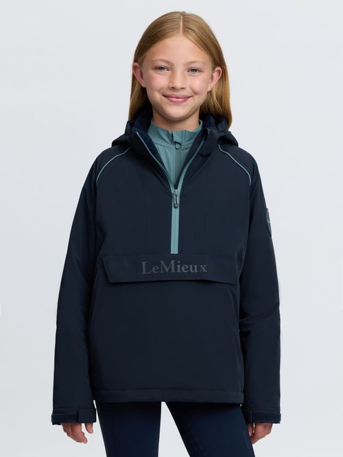 LeMieux Kids' Young Rider Bailey Waterproof Anorak - Navy