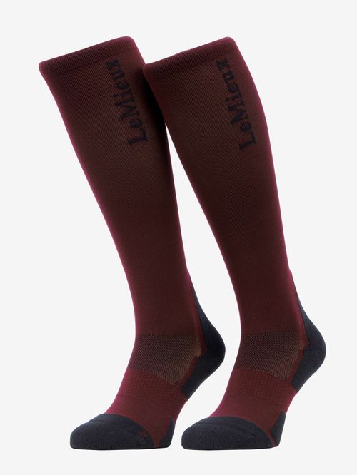 LeMieux Performance Socks - Bramble