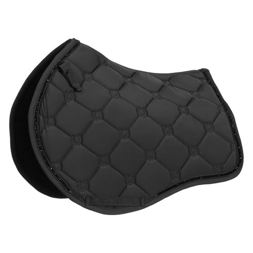 Equinavia Bergen Crystal All Purpose Saddle Pad - Black