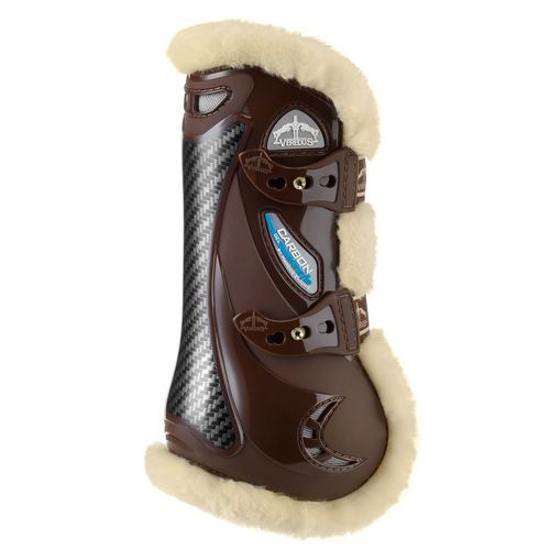 Veredus Carbon Gel Vento Save The Sheep Front Tendon Boots - Brown