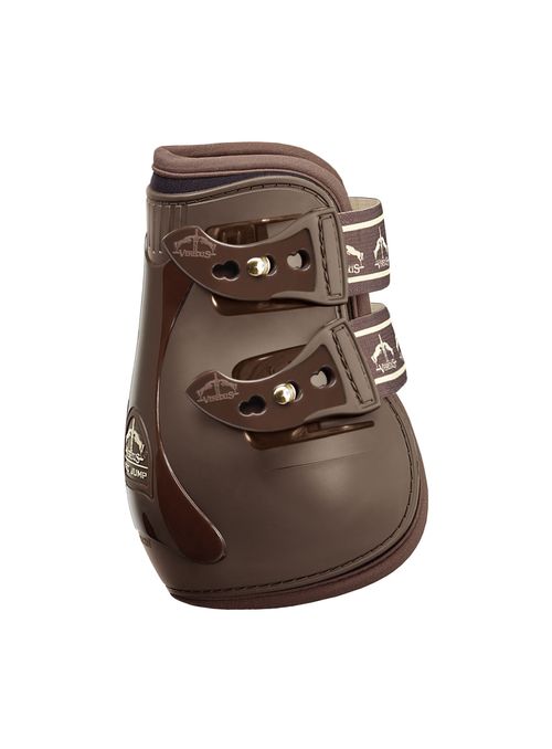 Veredus Pro Jump Elastic Rear Fetlock Boots - Brown