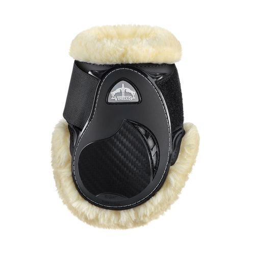 Veredus Young Jump Vento Save The Sheep Rear Fetlock Boots - Black