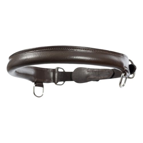 Equinavia Saga Classic Hackamore Noseband - Chocolate Brown