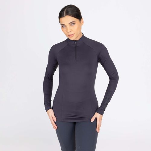 Shires Aubrion Women's React Winter Base Layer - Charcoal