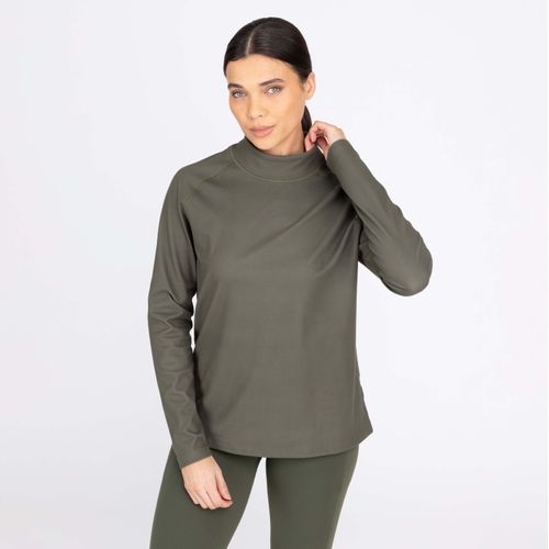 Shires Aubrion Women's React Relaxed Base Layer - Khaki
