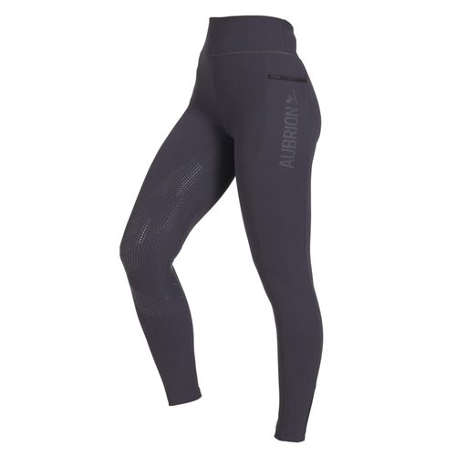Shires Aubrion Women's React Winter Tights - Charcoal