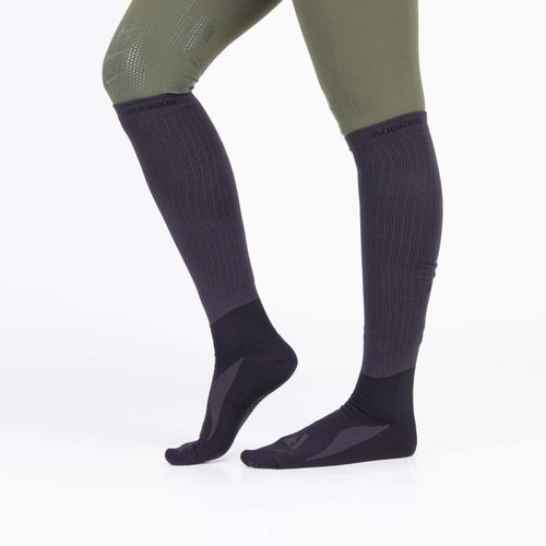 Shires Aubrion React Winter Sport Socks - Charcoal