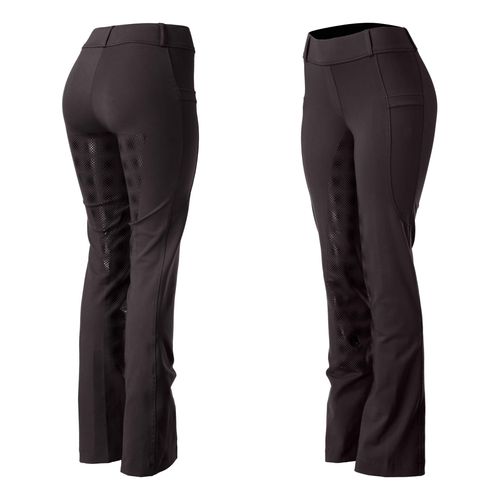 Equinavia Women's Astrid Boot Cut Full Seat Riding Pants - Coffee Brown