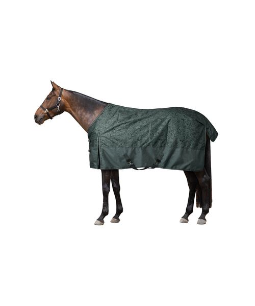 Horze Glasgow Light Weight Turnout Blanket 100g - Green Milieu
