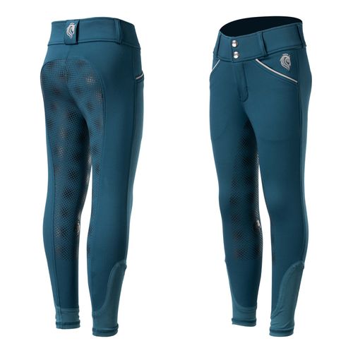 Equinavia Kids' Greta Winter Full Seat Breeches - Lyons Blue