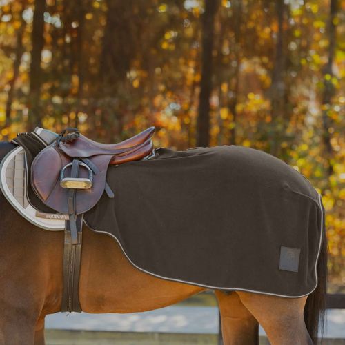 Equinavia Norse Fleece Quarter Sheet - Dark Brown