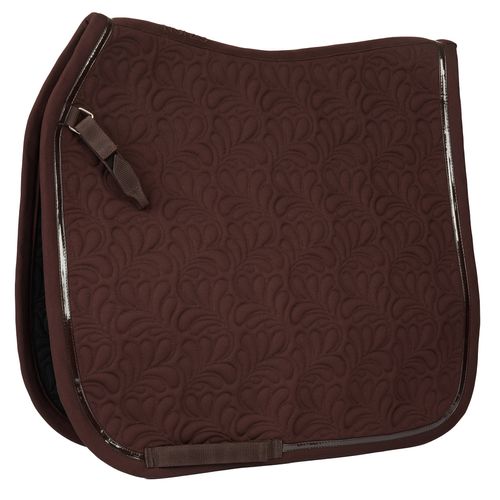 Horze Free Form Dressage Saddle Pad - Spiced Apple