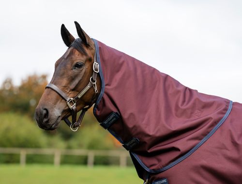 Amigo 1200D Hood 150g - Burgundy/Navy/Titanium Grey