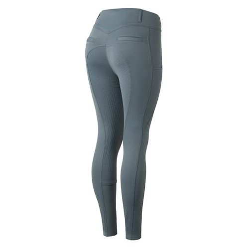 Horze Women's Mira Thermo Full Seat Breeches - Balsam Green