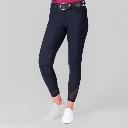 Equinavia Women's Maud Tech Knee Patch Breeches - Black