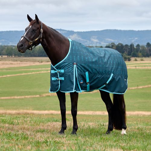 Weatherbeeta Comfitec Limited Edition Turnout Detach-A-Neck 220g - Geometric Bit Print