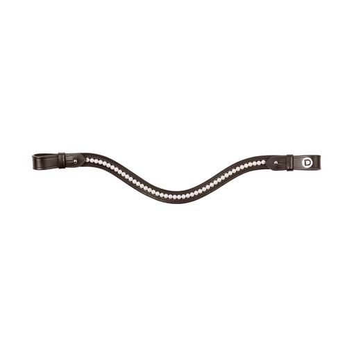 Dublin Pearl Browband - Brown