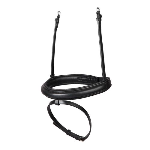 Dublin Padded Mono Crown Flash Noseband - Black