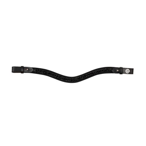 Dublin Rock Crystal Browband - Black