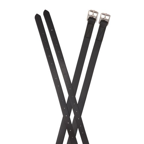 Dublin Synthetic Stirrup Leathers - Black