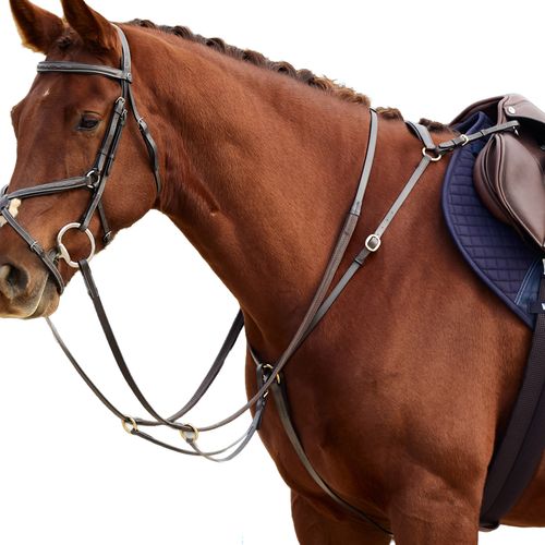 Dublin 3-Point Breastplate - Brown