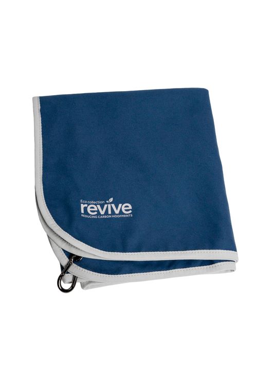 Horseware Dry Rug Revive Towel - Navy/Silver