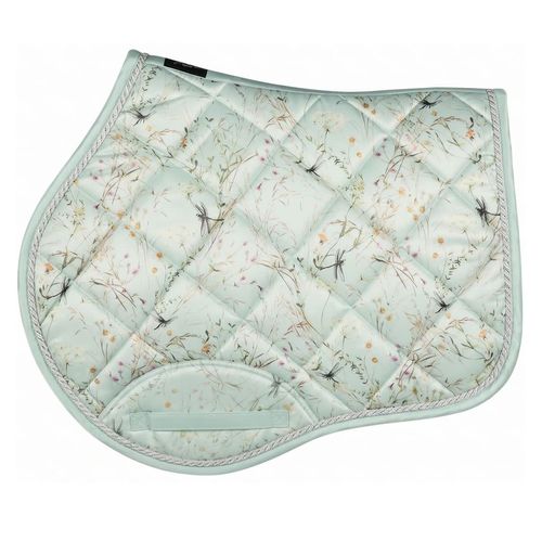 Dapplebay X Country Saddle Pad - Teal Dragonfly Meadow
