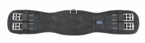 OUTLET: Shires ARMA Memory Foam Dressage Girth - 24in - Black