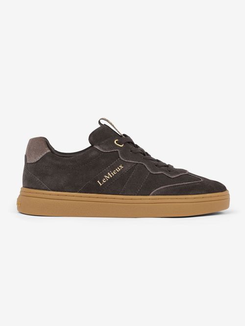 LeMieux Women's Stockbridge Suede Trainers - Cocoa