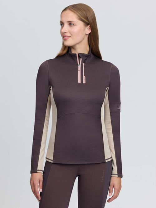 LeMieux Women's Matilda Mid Layer - Cocoa