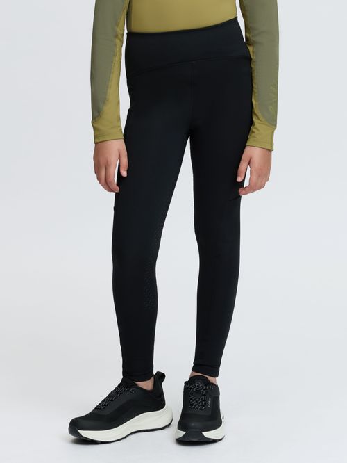 LeMieux Kids' Mini Nora Brushed Pull Ons - Black