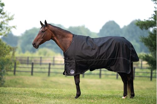 Ovation 1200D Sequoia Turnout Blanket 300g - Black