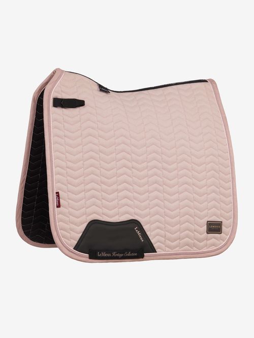 LeMieux Heritage Herringbone Dressage Square - Wild Rose