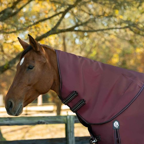 Equinavia Norse Turnout Neck Cover 200g - Burgundy