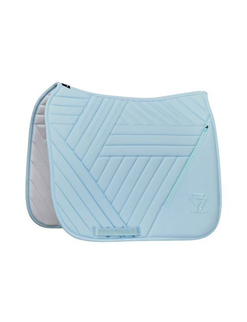 Weatherbeeta Softshell Pro Grip Dressage Saddle Pad - Mist Blue