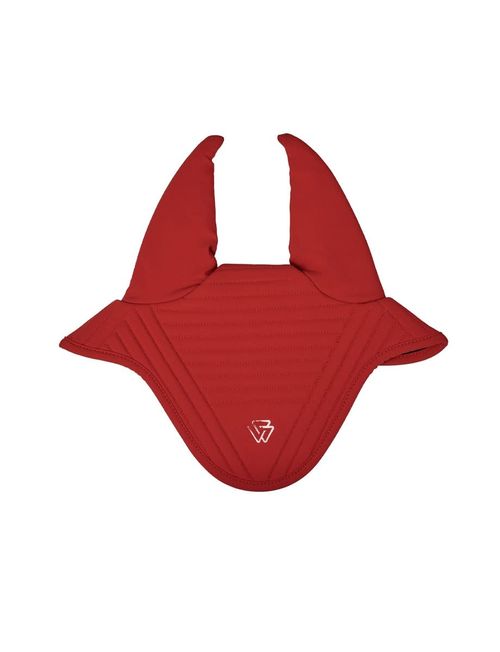 Weatherbeeta Softshell Quilted Ear Bonnet - Red
