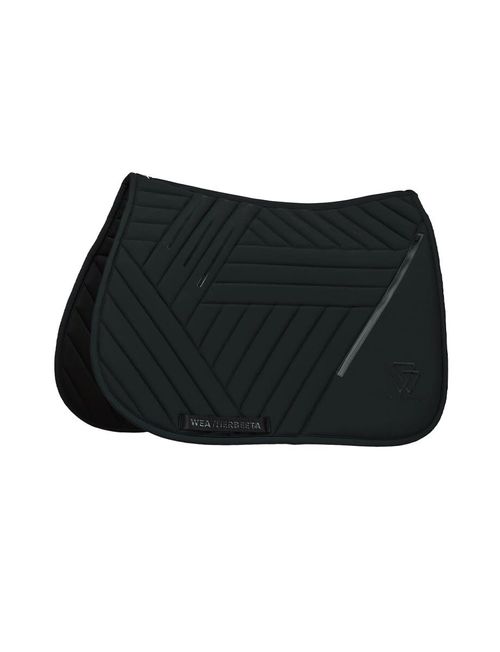 Weatherbeeta Softshell Pro Grip Euro Jump Saddle Pad - Black