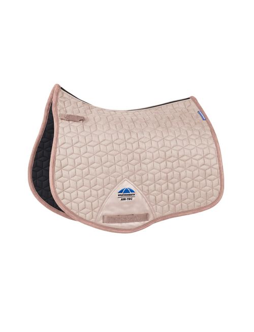 Weatherbeeta Suede Elite Air-Tec All Purpose Saddle Pad - Rose Quartz
