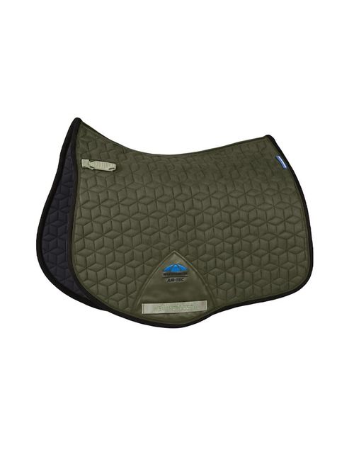 Weatherbeeta Suede Elite Air-Tec All Purpose Saddle Pad - Olive