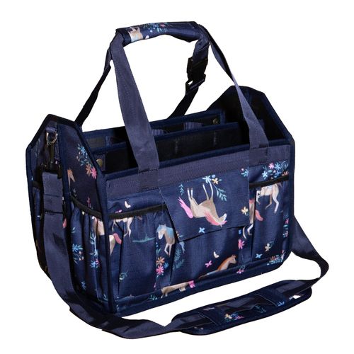 Ovation Grooming Tote - Navy Wildflower Run