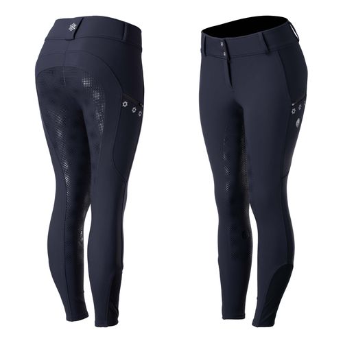 Equinavia Women's Mila Winter Full Seat Breeches - Navy