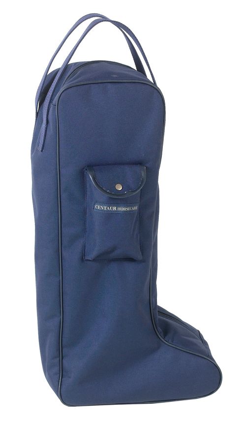 Centaur Solid Lined Tall Boot Bag - Navy