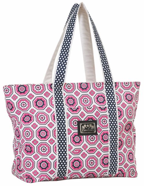 Equine Couture Kelsey Equestrian Tote Bag - Hot Pink